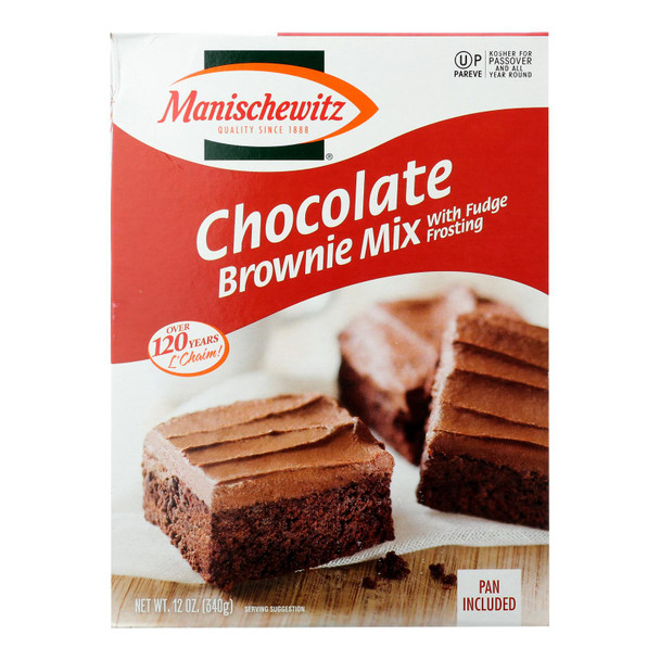 Manischewitz - Mix Brownie Passover - Case of 12-12 OZ