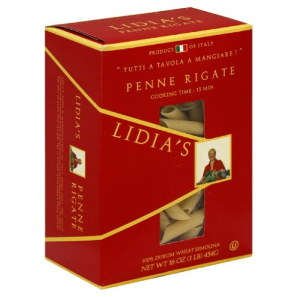 Lidia's Penne Rigate - Case of 12 - 16 OZ