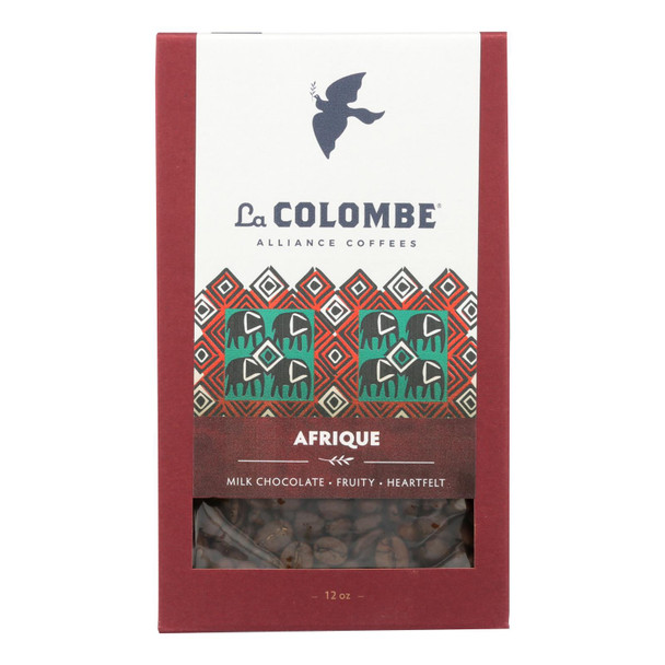 La Colombe - Coffee Whole Bean Afrique - Case of 4-12 OZ