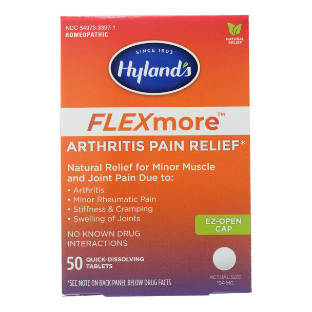 Hylands Homeopathic - Arthritis Pain Relief - 1 Each - 50 CT