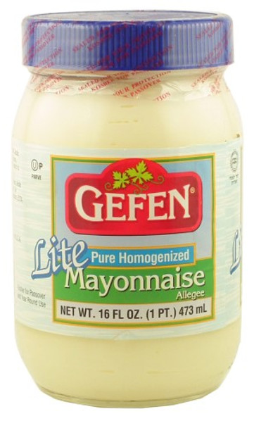 Gefen - Mayonnaise Lite Kosher for Passover - Case of 12-16 OZ