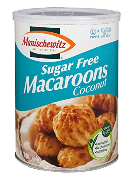 Manischewitz - Macrn Cocnt Sugar Free Kosher for Passover - Case of 12-10 OZ