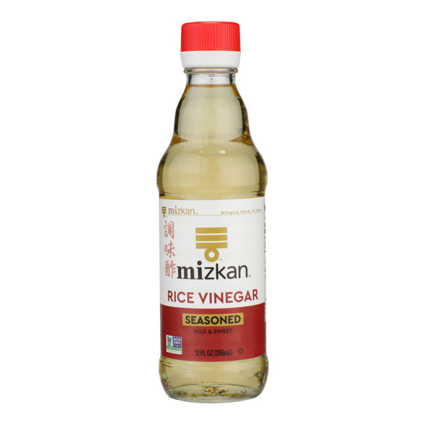 Mizkan - Rice Vinegar Seasoned - Case of 6 - 12 OZ