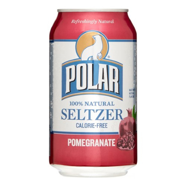 Polar Beverages Sleltzer - Pomegranate - 12/12 fl oz