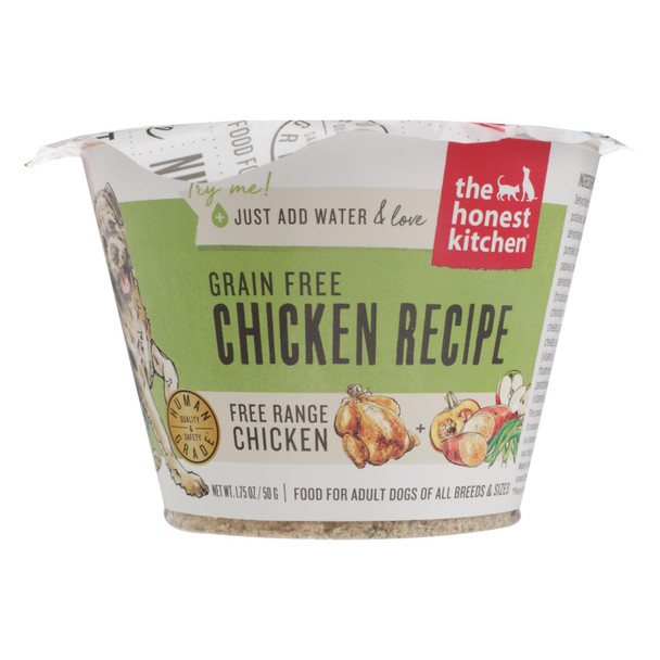 The Honest Kitchen - Dog Fd Green Free Chicken Ss - Case of 12 - 1.75 OZ