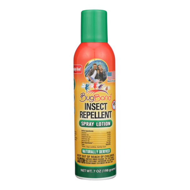 Bug Band - Insect Replnt Spray Ltn - Case of 6 - 7 OZ