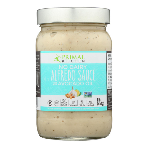 Primal Kitchen - Sauce Alfredo Nd Avo Oil - Case of 6-15.5 OZ
