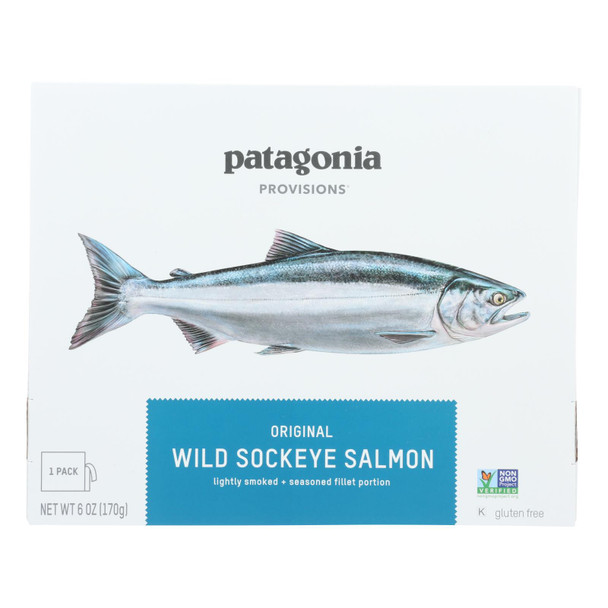 Patagonia - Salmon Wild Sockeye Orgnl - Case of 6-6 OZ
