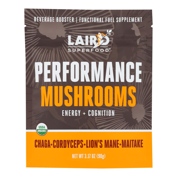 Laird Superfood - Bev Bstr Prfmce Mushroom - Case of 6 - 3.17 OZ