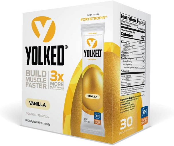 Yolked - Yolked Vanilla 6 Pack - 1 Each 1-6 CT