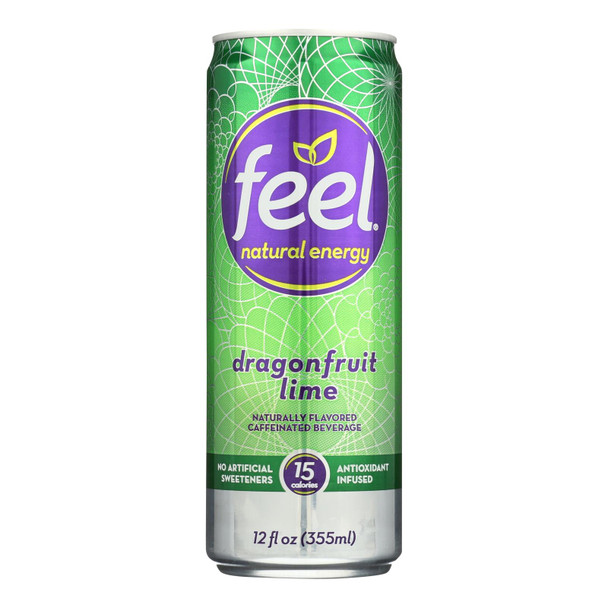 Feel Natural Energy - Energy Drink Dragnfrt Lme - CS of 12-12 FZ