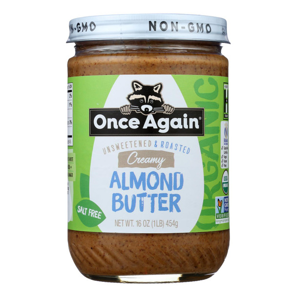Once Again Almond Butter, Smooth  - 1 Each - 16 OZ