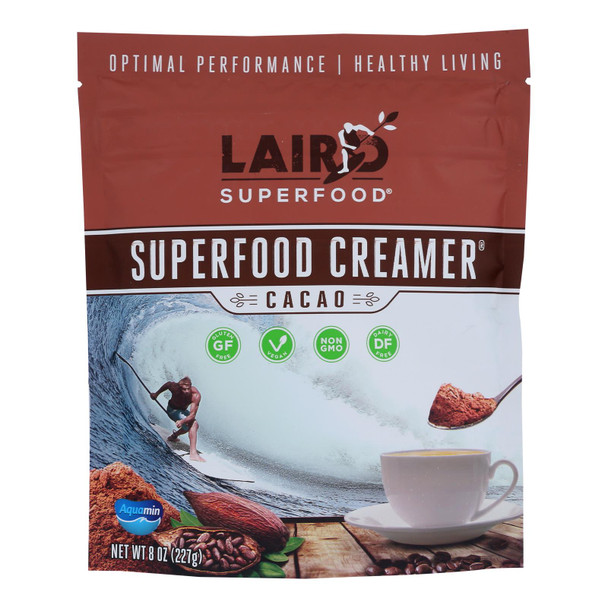 Laird Superfood - Superfood Creamr Cacao - Case of 6-8 OZ