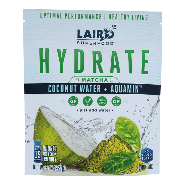 Laird Superfood - Drink Mx Hydrt Cntwtr Matc - Case of 6-8 OZ