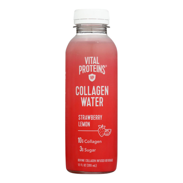 Vital Proteins - Wtr Collagen Strwbry Lem - CS of 12-12 FZ