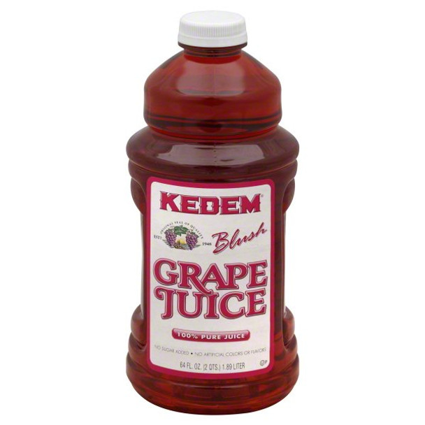 Kedem - Juice Grape Blush - Case of 8 - 64 FZ