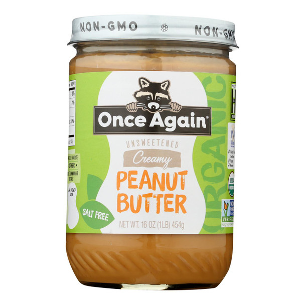 Once Again - Peanut Butter Smooth Ns - Case of 6-16 OZ