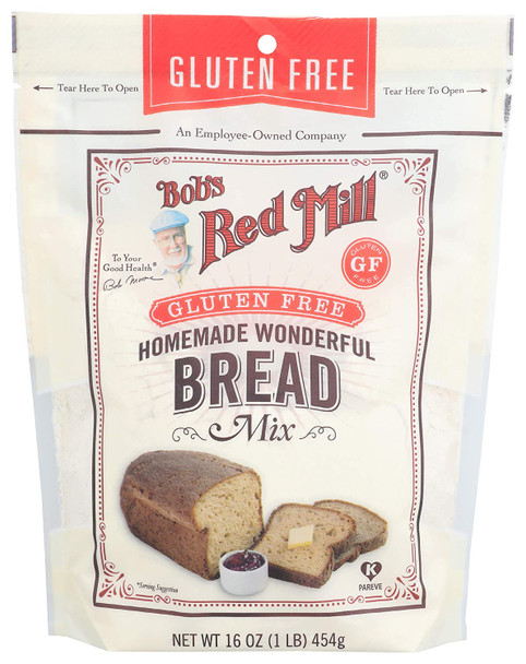 Bob's Red Mill - Bread Mix Homemade Wndrfl Gluten Free - Case of 4-16 OZ