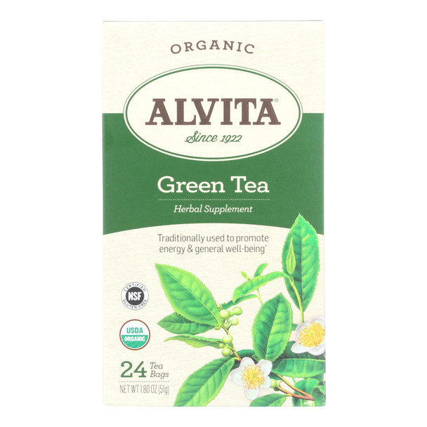 Alvita - Tea Og1 Green - EA of 1-24 BAG