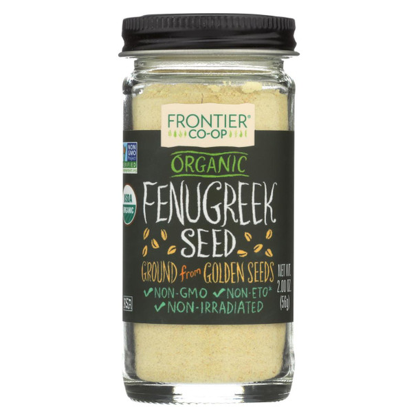 Frontier Herb Fenugreek Seed - Organic - Ground Powder - 2.24 oz