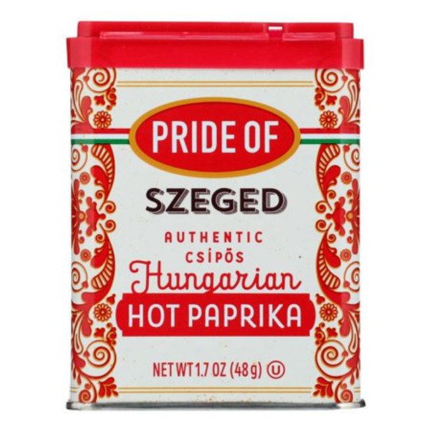 Pride Of - Hngarian Szeged Hot Paprk - Case of 3-2.2 OZ