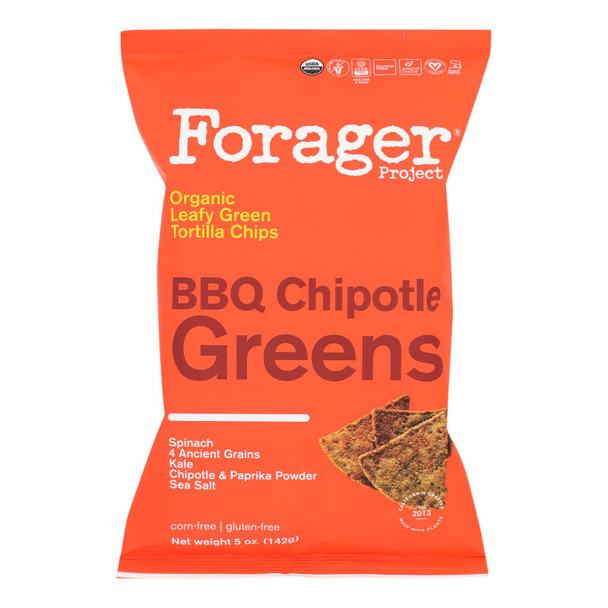 Forager Project - Veg Chips Chptl Bbq Green - Case of 8-5 OZ