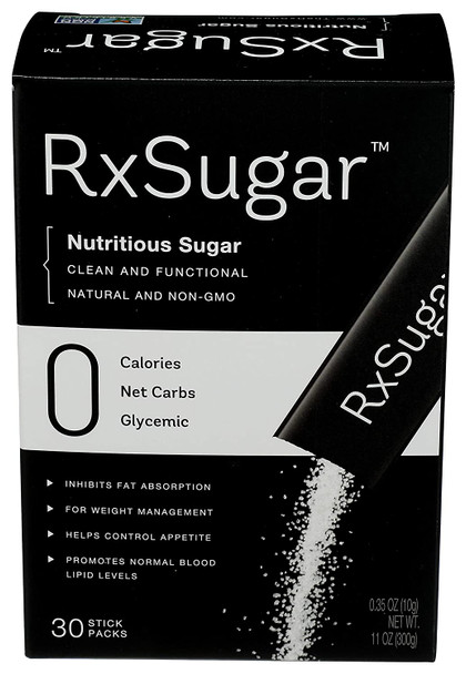 Rxsugar - Sugar 30 Sticks Pack - Case of 6 - 11 OZ