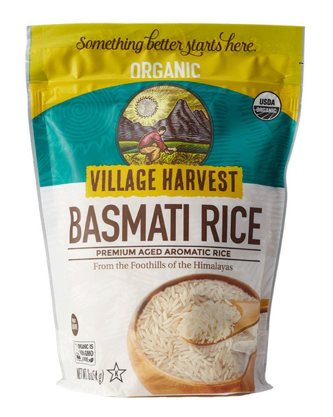 Village Harvest - Rice Og2 Basmati - CS of 6-16 OZ
