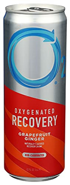 O2 - Recovery Drink Grapefruit Ginger - Case of 12-12 FZ