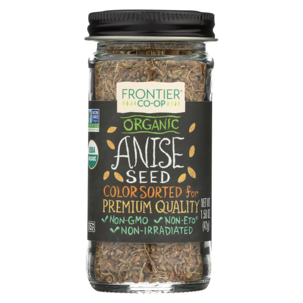 Frontier Herb Anise Seed Organic - Whole - 1.44 oz