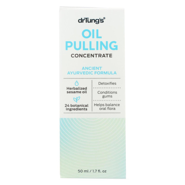 Dr. Tung's Oil Pulling Ancient Ayurvedic Formula - 1.7 oz.