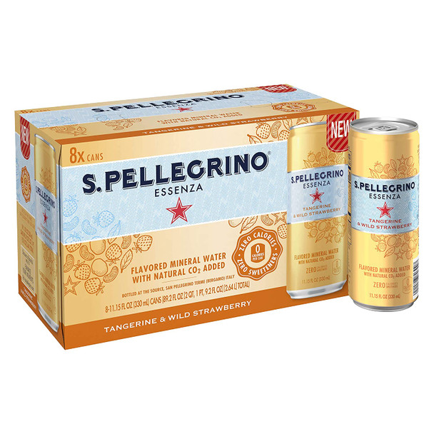 San Pellegrino Flavored Mineral Water - Case of 3 - 8/11.15Z