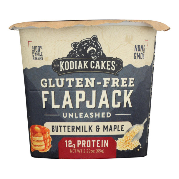 Kodiak Cakes - Flpjck Btrmlk Maple Gluten Free - Case of 12 - 2.16 OZ