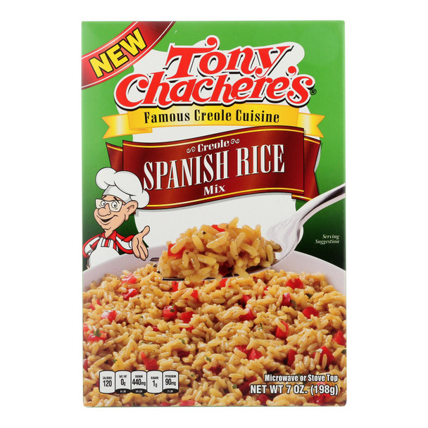 Tony Chachere's - Rice Mix Spanish - Case of 12 - 7 OZ