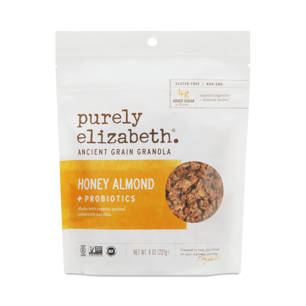 Purely Elizabeth - Gran Probiotic Honey Almond - Case of 6-8 OZ