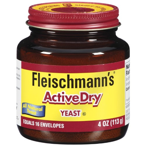 Fleischmann's Classic - Yeast Original Active Dry Jar - Case of 8-4 OZ