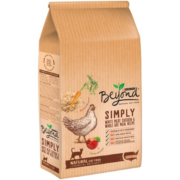 Beyond Purina - Cat Fd Smply Chkn/oatmeal - Case of 4-6 LB