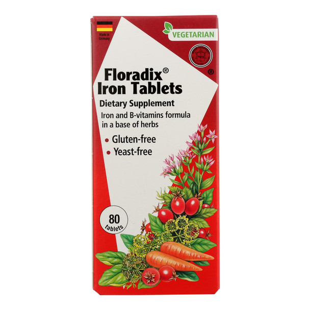 Floradix - Floradix Iron Tablets - 1 Each 1-80 TAB