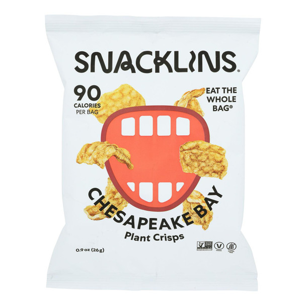 Snacklins - Snckln Chspke Bay Snack Sze - Case of 12-.9 OZ