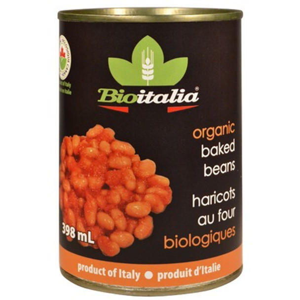 Bioitalia - Baked Beans Tom Sauce - Case of 12-14 OZ
