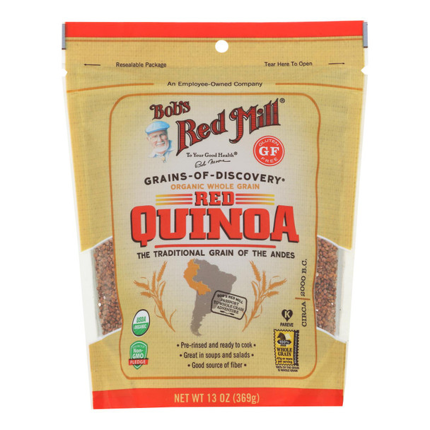 Bob's Red Mill - Quinoa Red - Case of 5-13 OZ