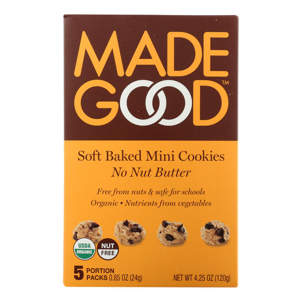 Made Good - Cookies Soft Mini No-Nut Butter - Case of 6 - 4.25 OZ