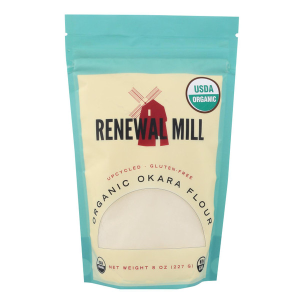 Renewal Mill - Flour Organic Okara - Case of 6-8 OZ