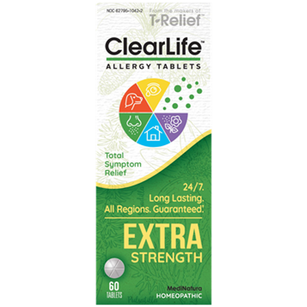 Clearlife-medinatura - Tabs Alrgy Rlf Extra Strnth - 1 Each 1-60 TAB