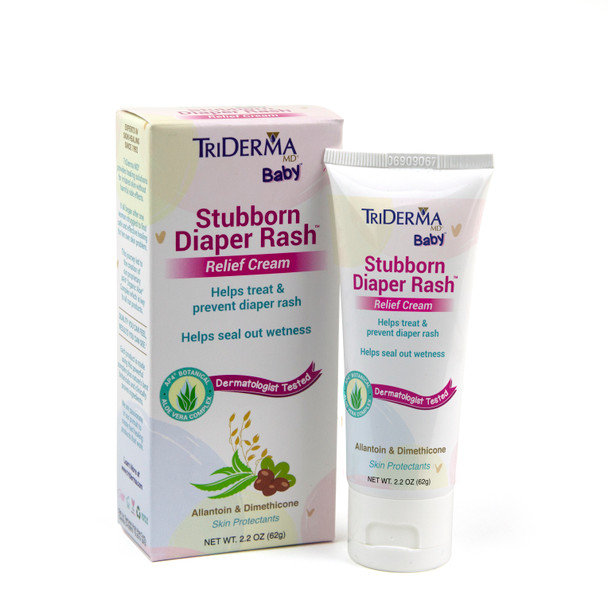 Triderma Md - Diaper Rash Cream Stubborn - 1 Each 1-2.2 OZ
