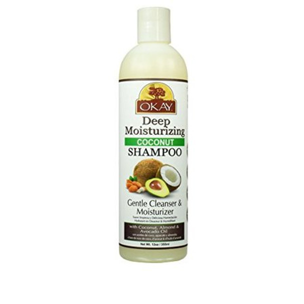 Okay Pure Naturals - Shampoo Coconut Dp Moisture - 1 Each 1-12 FZ