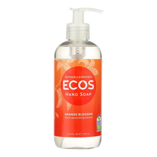 Ecos - Hand Soap Orange Blossom - Case of 6-11.5 FZ