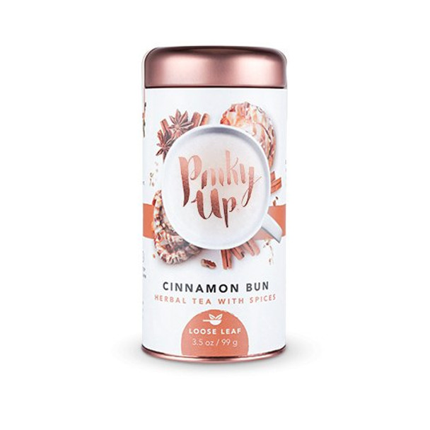 Pinky Up - Tea Loose Leaf Cinnamon Bun - Case of 6-3.5 OZ