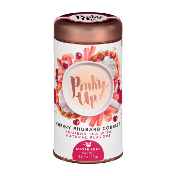 Pinky Up - Tea Loose Lf Cherry Rhubarb - Case of 6-3 OZ