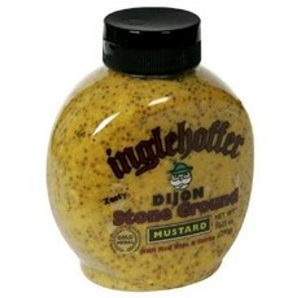 Inglehoffer Dijon Stone Ground Mustard - Case of 6 - 10.25 FZ